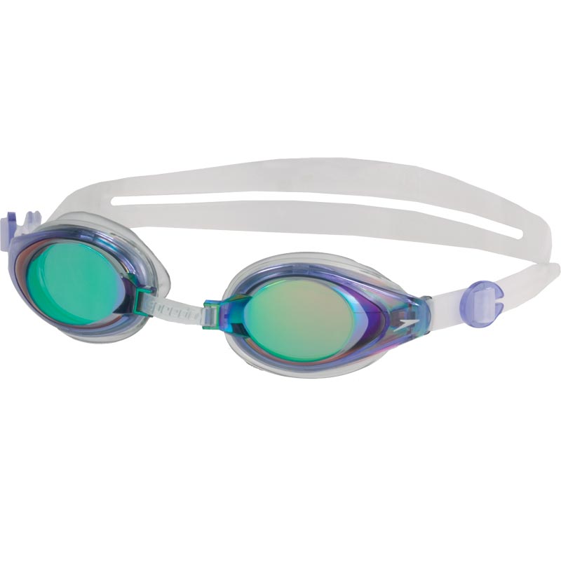 Speedo Mariner Mirror Swimming Goggles Blue/Clear